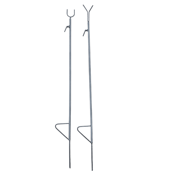 telescopic rod stands
